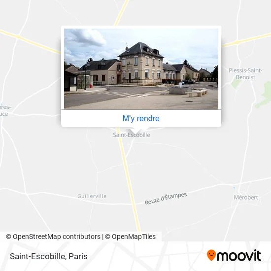 Saint-Escobille plan