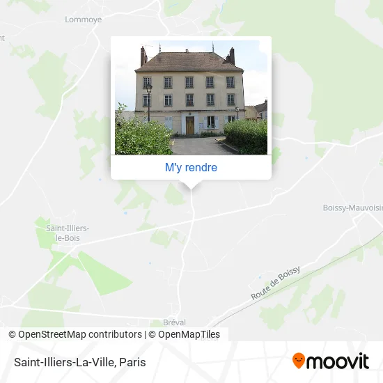 Saint-Illiers-La-Ville plan