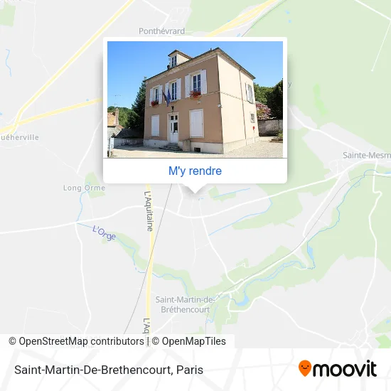 Saint-Martin-De-Brethencourt plan