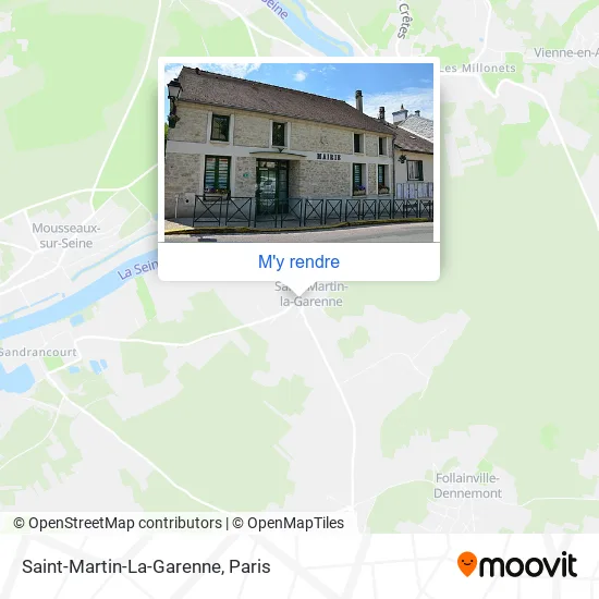 Saint-Martin-La-Garenne plan