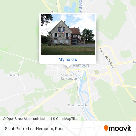 Saint-Pierre-Les-Nemours plan