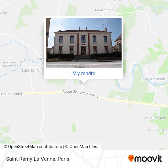 Saint-Remy-La-Vanne plan