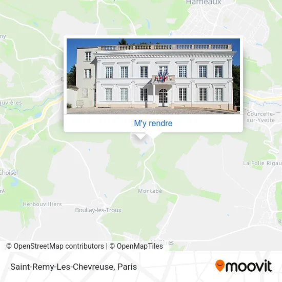 Saint-Remy-Les-Chevreuse plan