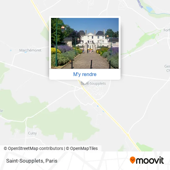 Saint-Soupplets plan