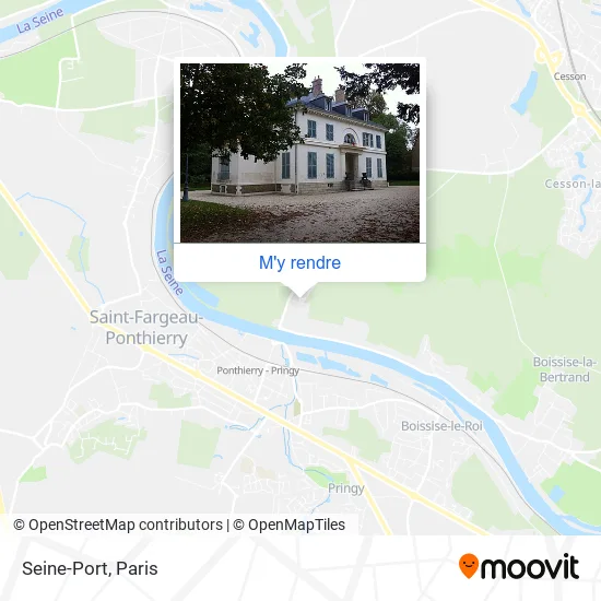 Seine-Port plan