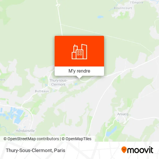 Thury-Sous-Clermont plan