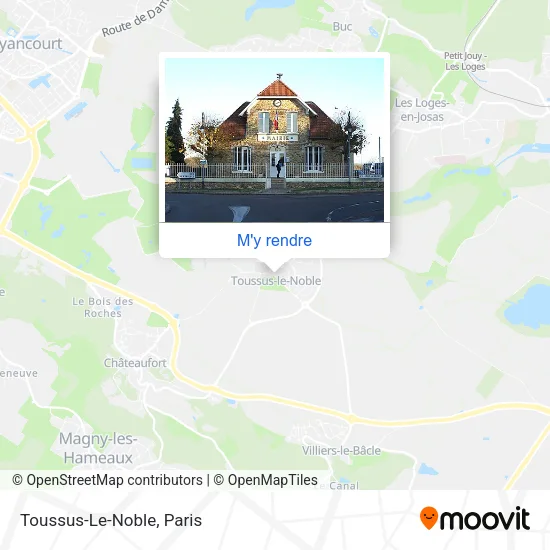 Toussus-Le-Noble plan