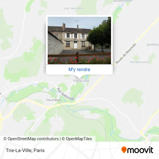 Trie-La-Ville plan
