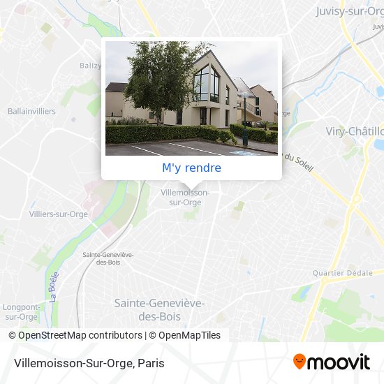 Villemoisson-Sur-Orge plan