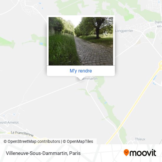 Villeneuve-Sous-Dammartin plan