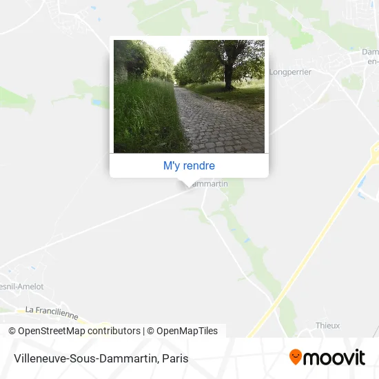 Villeneuve-Sous-Dammartin plan