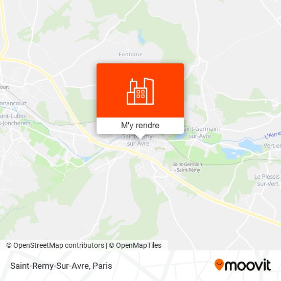 Saint-Remy-Sur-Avre plan