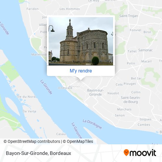 Bayon-Sur-Gironde plan