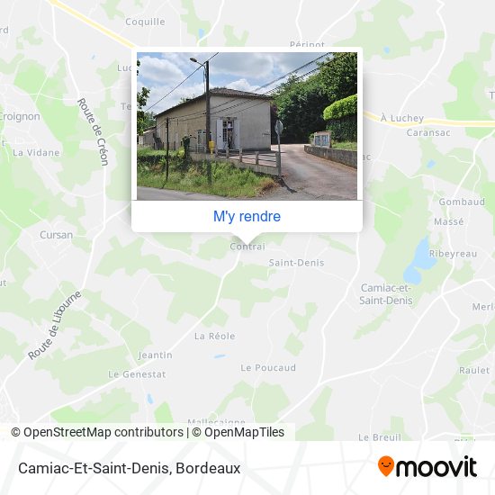 Camiac-Et-Saint-Denis plan