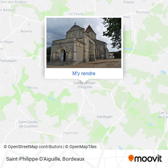 Saint-Philippe-D'Aiguille plan