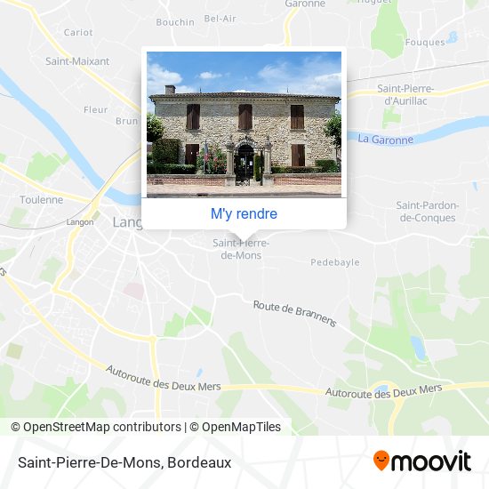 Saint-Pierre-De-Mons plan