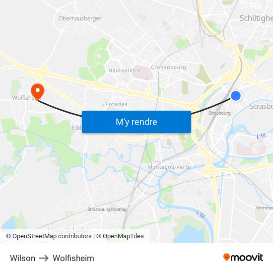 Wilson to Wolfisheim map