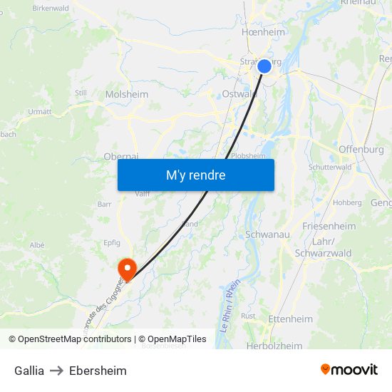 Gallia to Ebersheim map