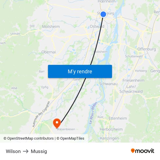 Wilson to Mussig map