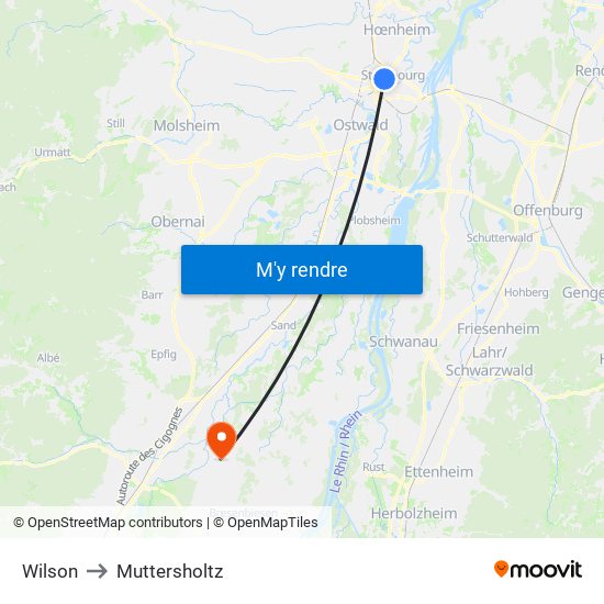 Wilson to Muttersholtz map
