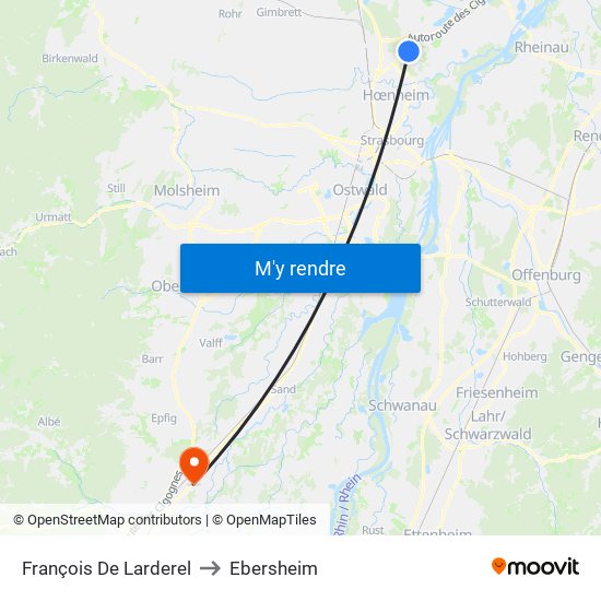 François De Larderel to Ebersheim map