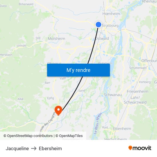 Jacqueline to Ebersheim map
