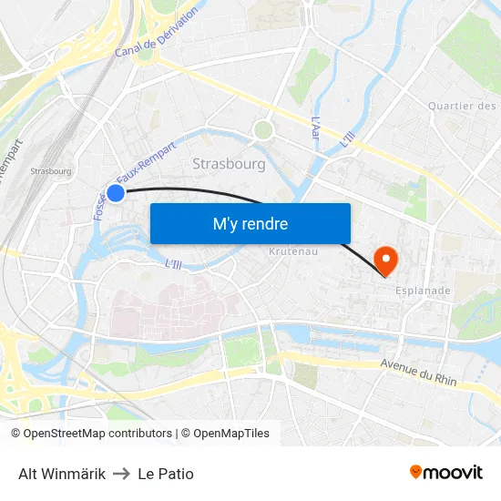 Alt Winmärik to Le Patio map