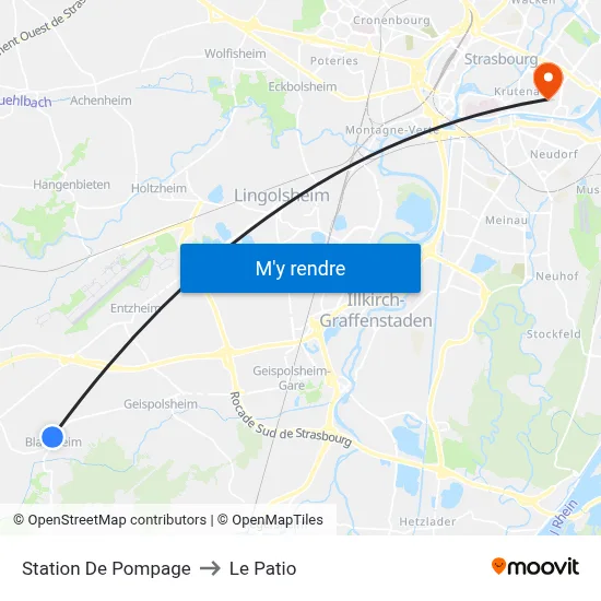 Station De Pompage to Le Patio map