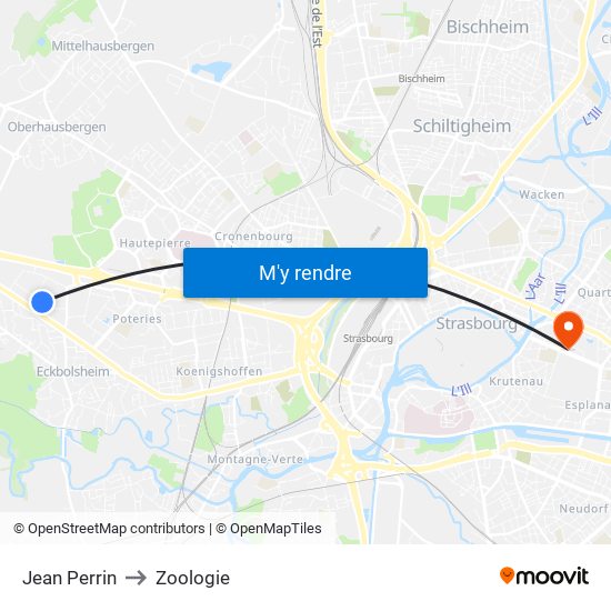Jean Perrin to Zoologie map