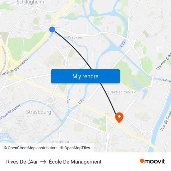 Rives De L'Aar to École De Management map