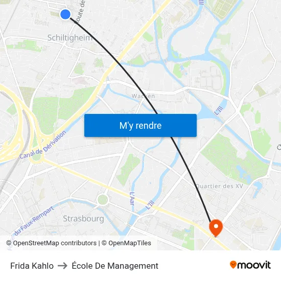 Frida Kahlo to École De Management map