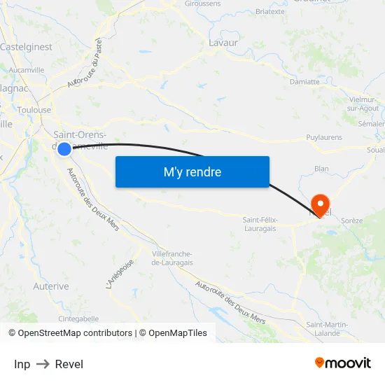 Inp to Revel map