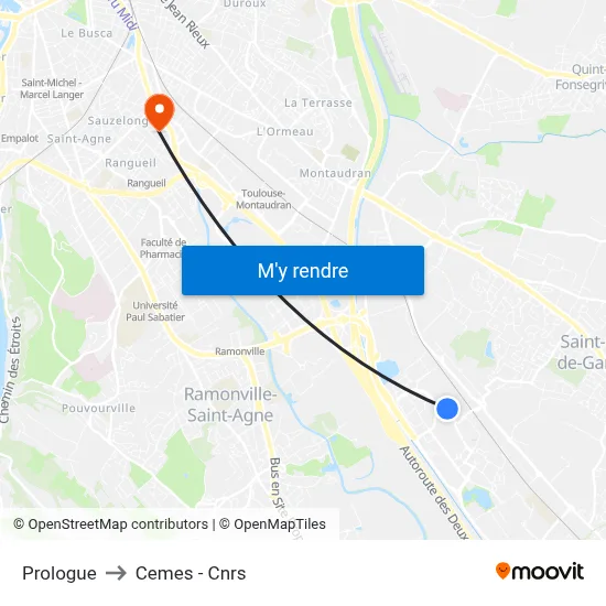 Prologue to Cemes - Cnrs map
