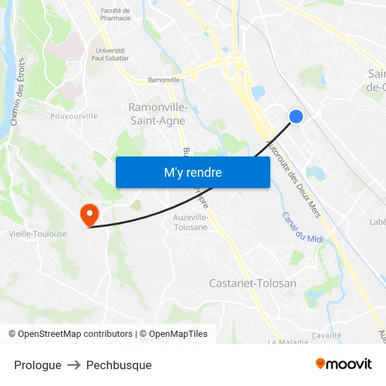 Prologue to Pechbusque map