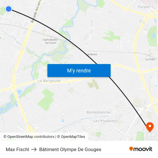 Max Fischl to Bâtiment Olympe De Gouges map