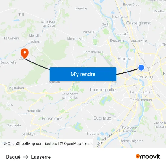 Baqué to Lasserre map