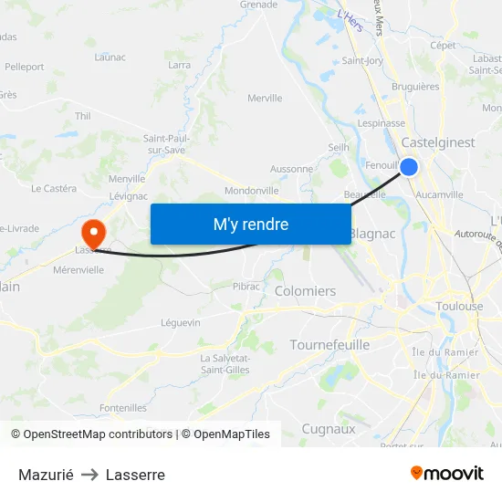 Mazurié to Lasserre map