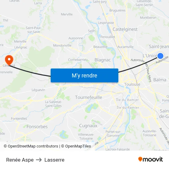 Renée Aspe to Lasserre map