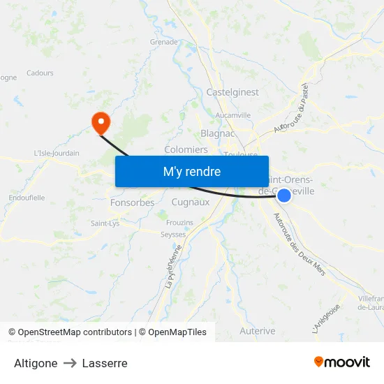 Altigone to Lasserre map