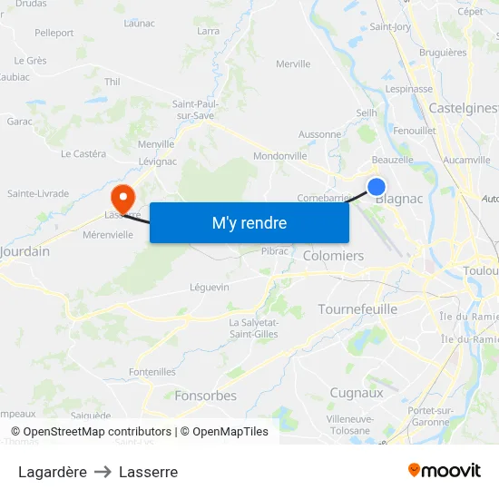 Lagardère to Lasserre map
