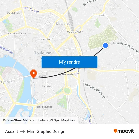 Assalit to Mjm Graphic Design map