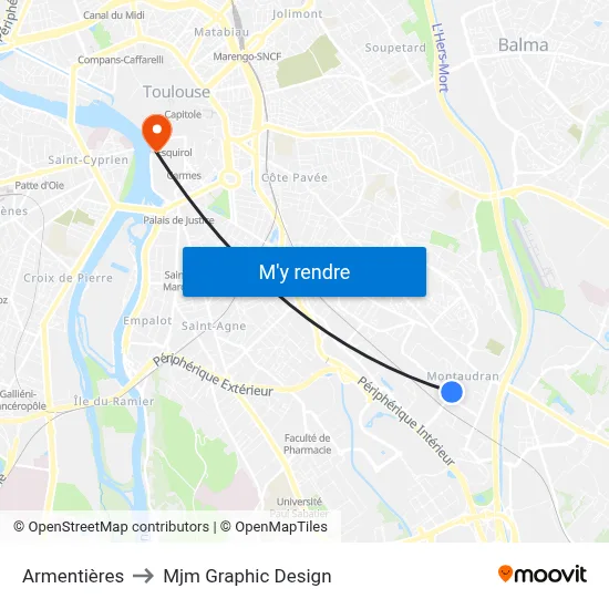 Armentières to Mjm Graphic Design map