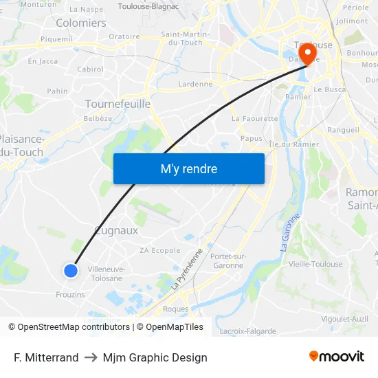 F. Mitterrand to Mjm Graphic Design map
