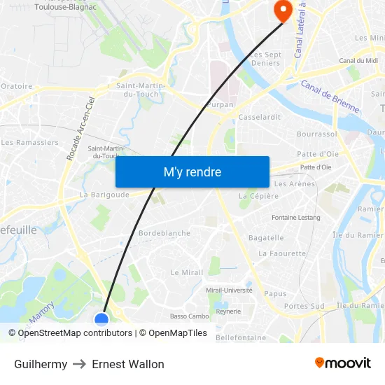Guilhermy to Ernest Wallon map