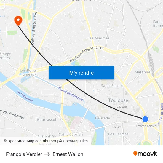 François Verdier to Ernest Wallon map