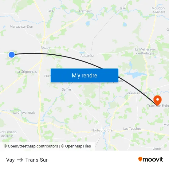 Vay to Trans-Sur- map