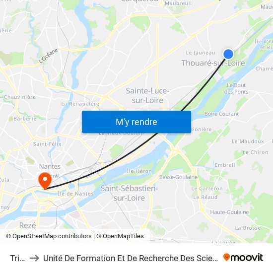 Trianon to Unité De Formation Et De Recherche Des Sciences Pharmaceutiques Et Biologiques map