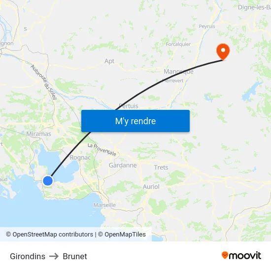 Girondins to Brunet map