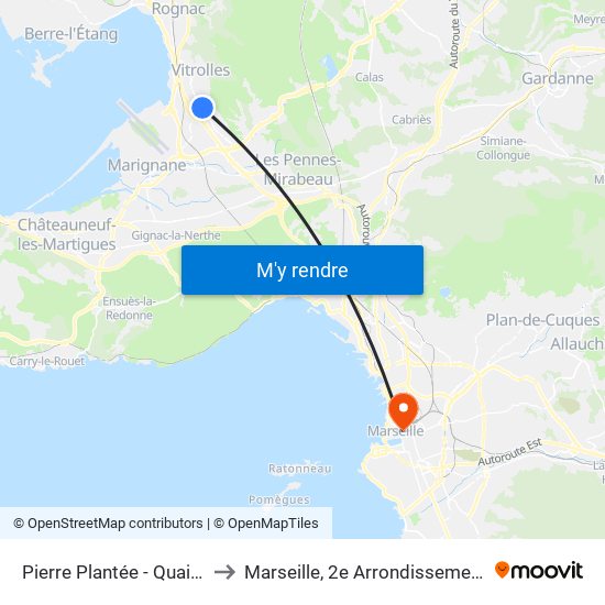 Pierre Plantée - Quai 7 to Marseille, 2e Arrondissement map