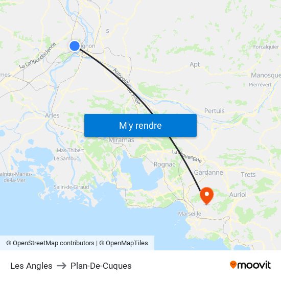 Les Angles to Plan-De-Cuques map